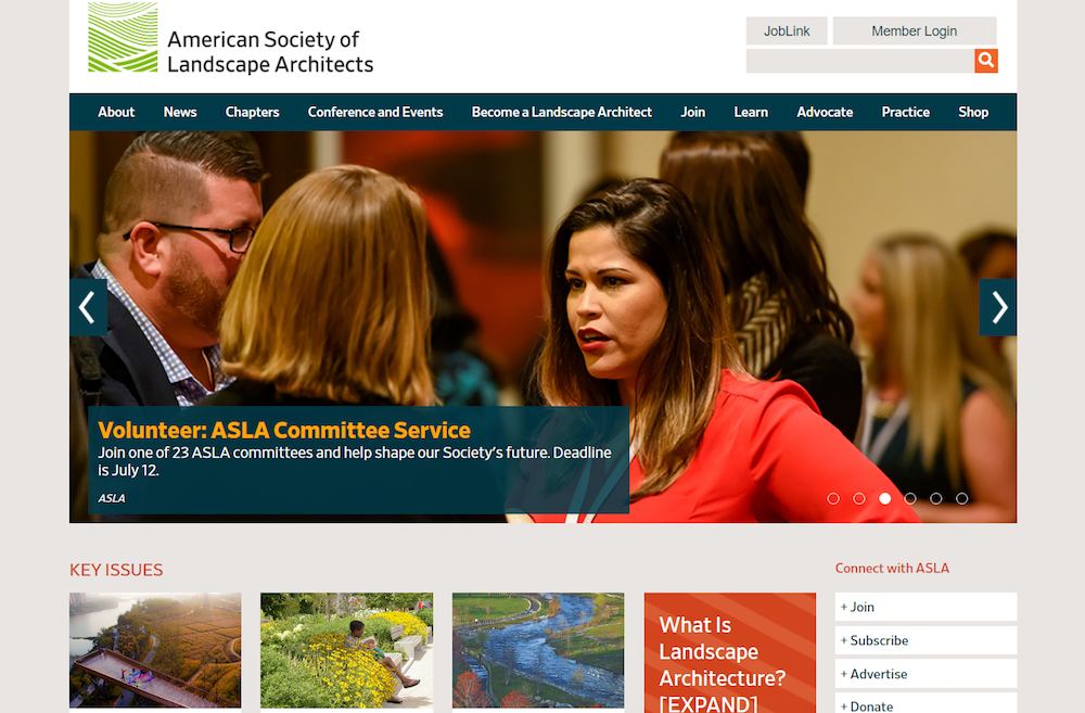 American Society of Landscape Architects