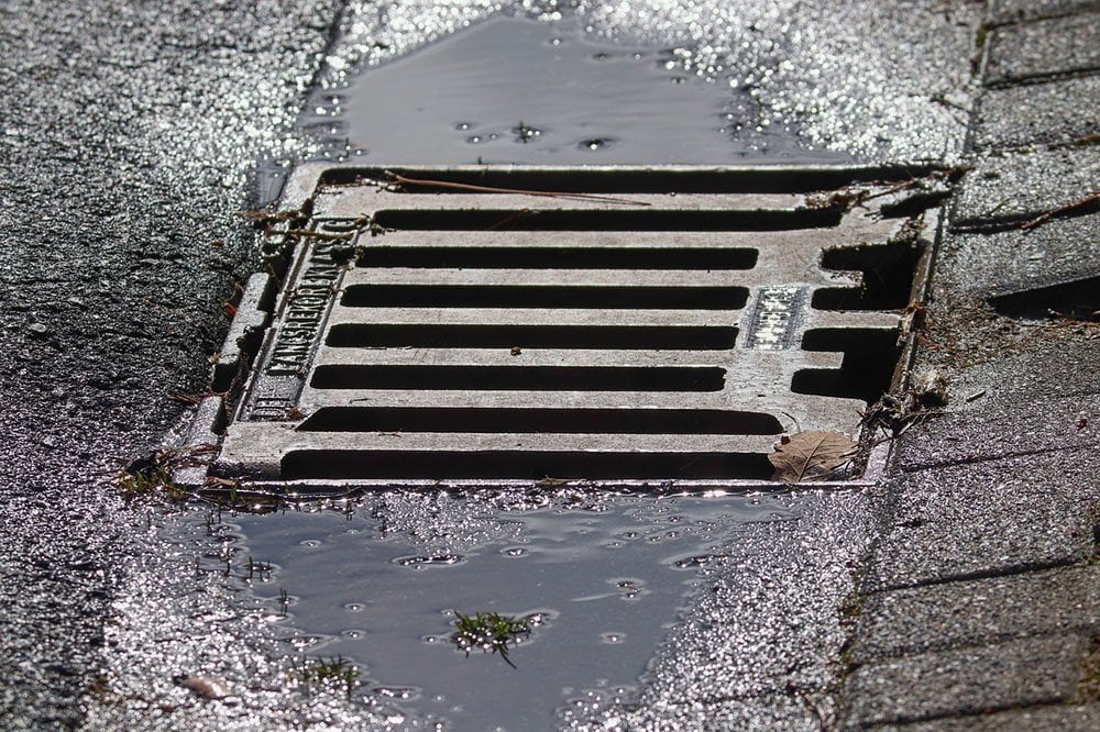 steel drain