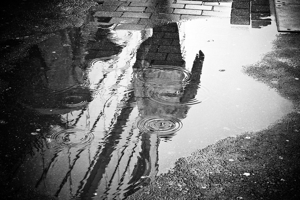 water puddles