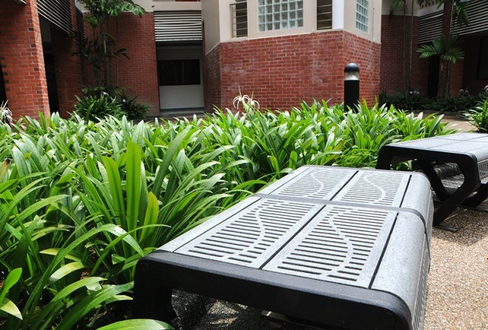 Street Benches Stamford American