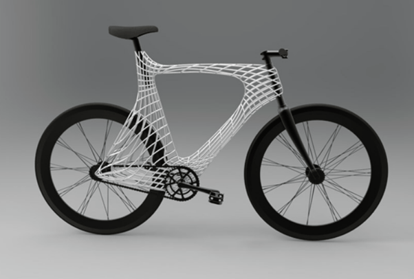 futuristic bicycle